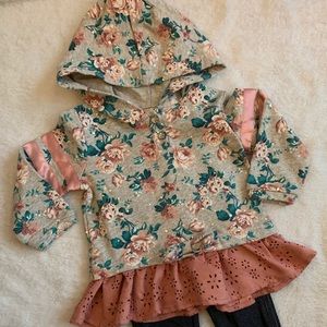 Little Lass Matching Sets - Little lass hoodie w/jeans Little Lass Matching Sets - Little lass hoodie w/jeans